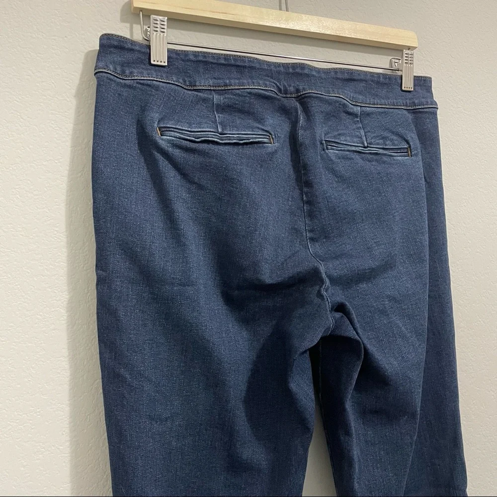 J. Jill Denim York Boot Cut Jeans Blue Stretch Classic Womens 10 - Picture 9 of 11